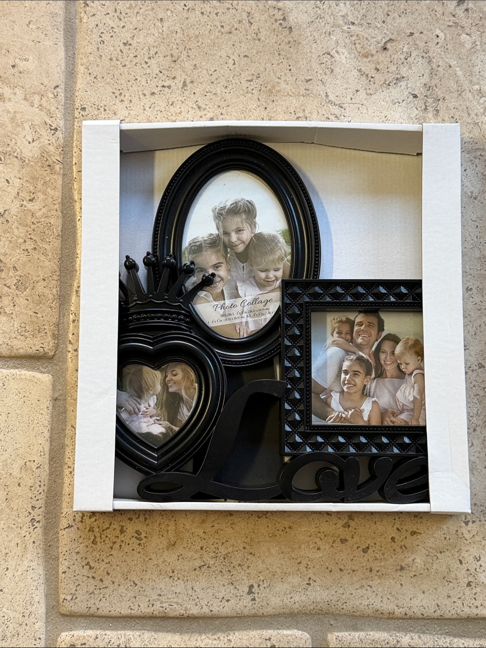 Black Love Photo Collage Frame -